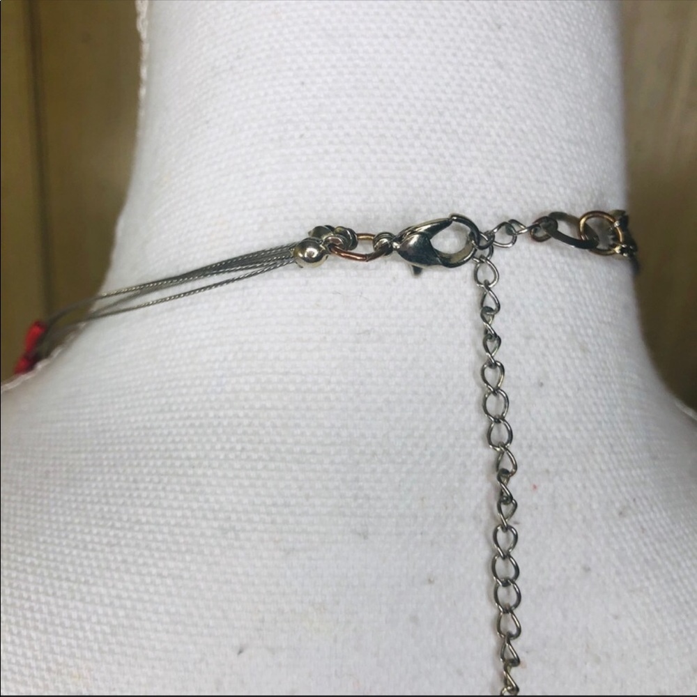 Layered Shell & Bead Statement Necklace - image 5